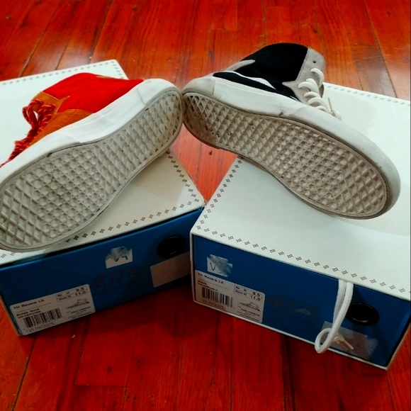 Taka Hamachi x vans vault size men's 9.5 burnt orange/white & dark blue/white - Picture 3 of 3